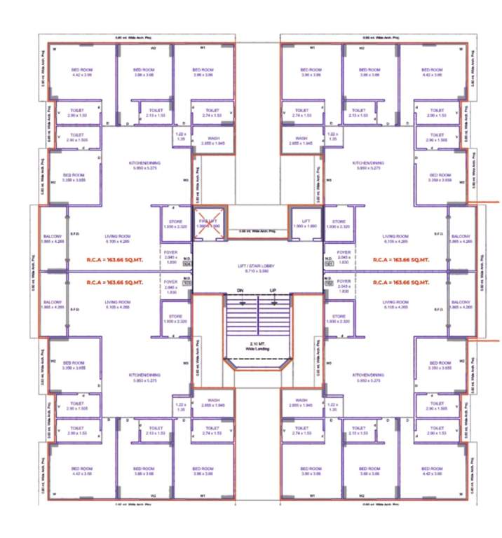  riverview heights building c1 Riverview Heights Building C1 Cluster Plan from 1st to 13th Floor