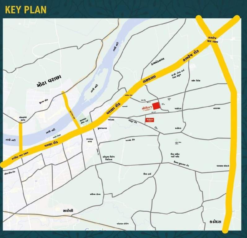 bunglows vibhag 2 Location Plan