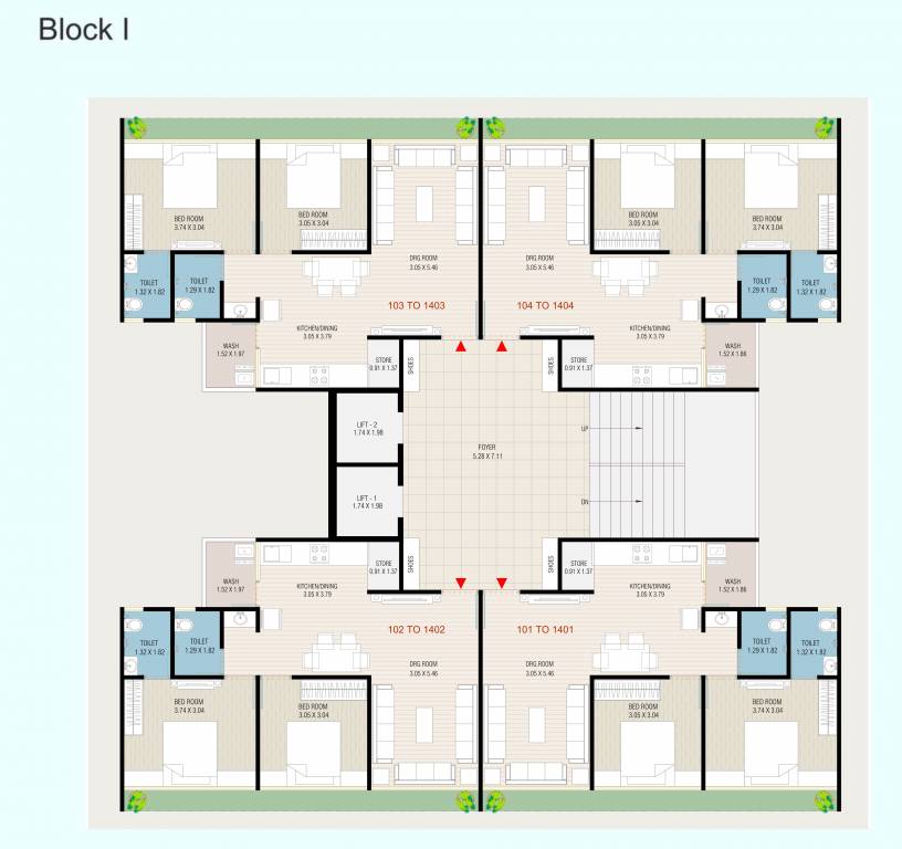  avdhesh 1 Block I Cluster Plan