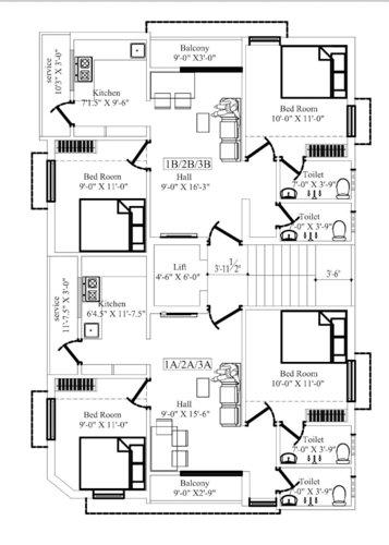  thai-homes Thai Homes Cluster Plan from 1st to 3rd Floor
