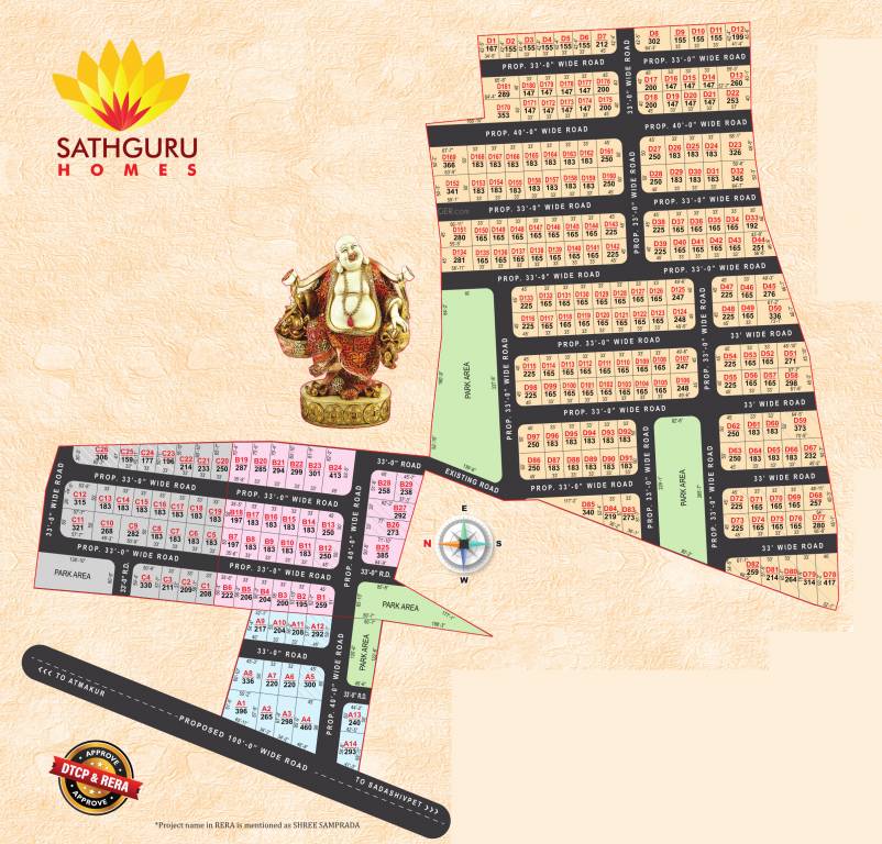  aparna grand Layout Plan