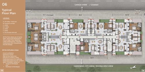  himalaya-terraces Himalaya Terraces Cluster Plan from 1st to 8th Floor