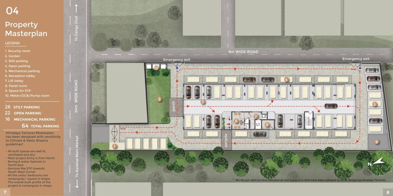 himalaya terraces Master Plan