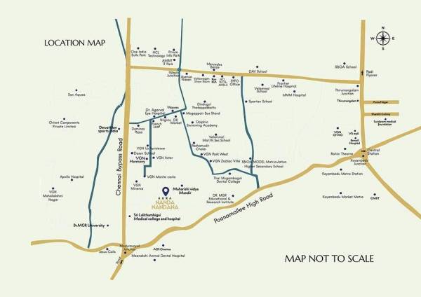  aura-nandanandana Location Plan