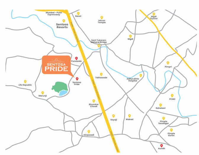  sentosa pride Location Plan
