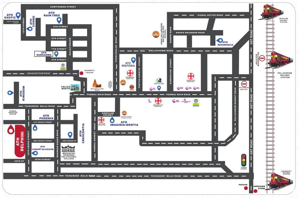  ath delphini Location Plan