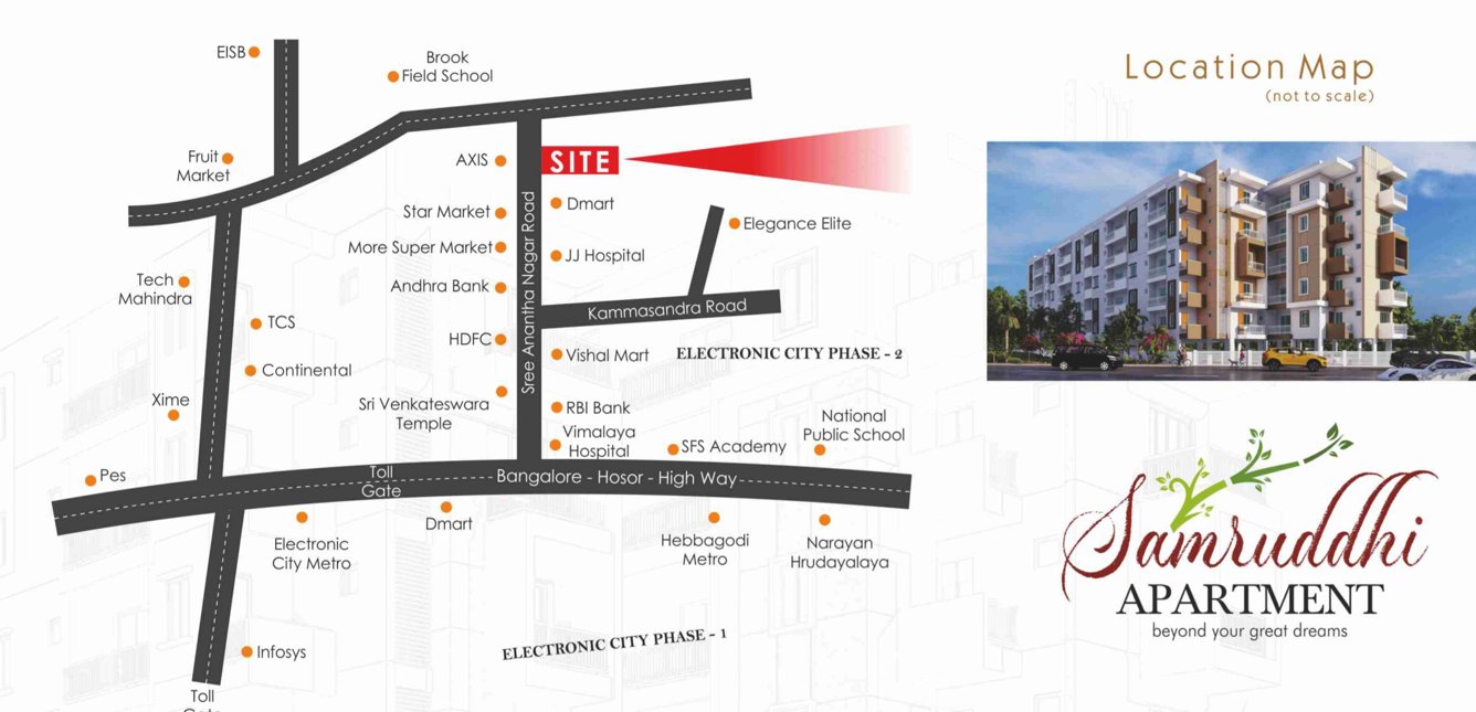 samruddhi apartment Location Plan