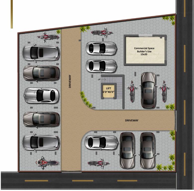  aaditri Aaditri Cluster Plan For Ground Floor