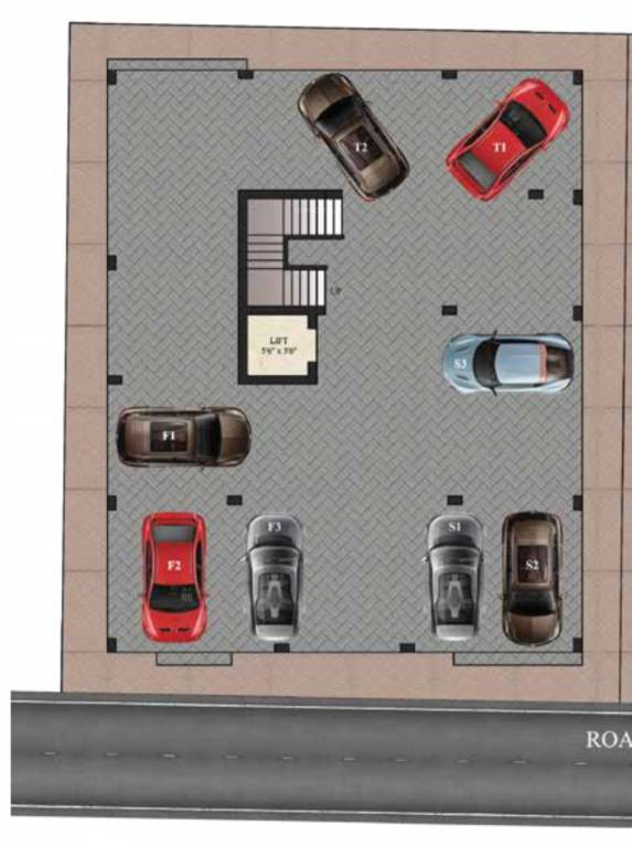  twin Twin Star Cluster Plan for ground Floor