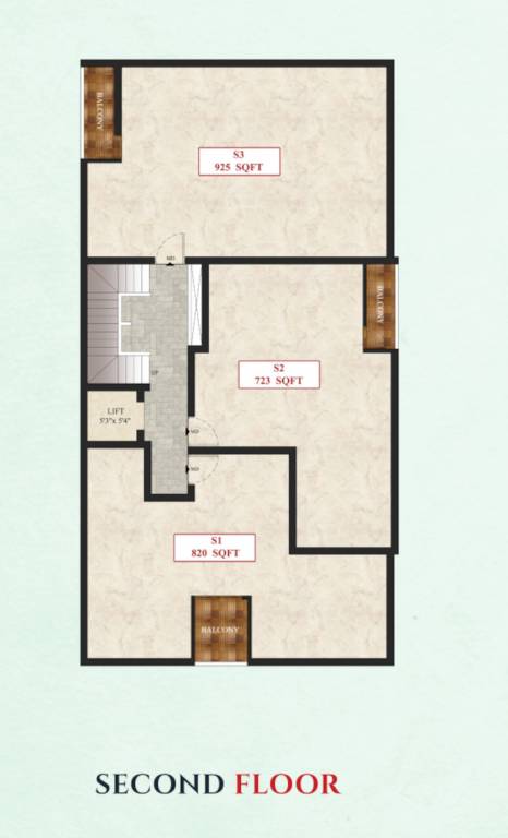  roopa Roopa Cluster Plan for 2nd Floor