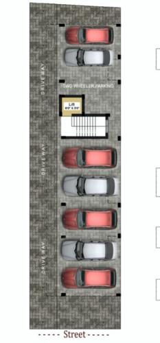  sundara-flats Sundara Flats Cluster Plan for ground Floor