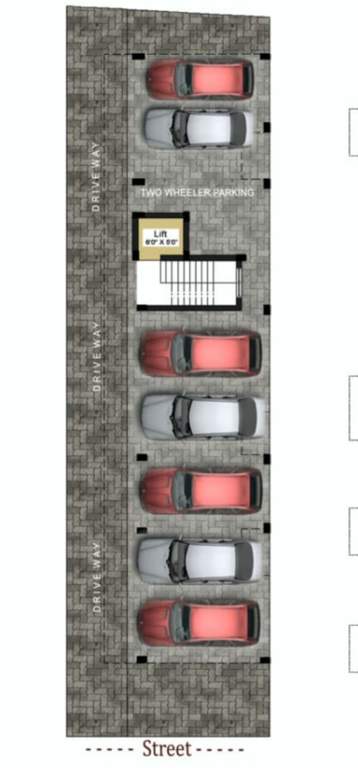  sundara flats Sundara Flats Cluster Plan for ground Floor