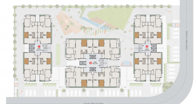  panache A  , B, C Cluster Plan for 13th Floor