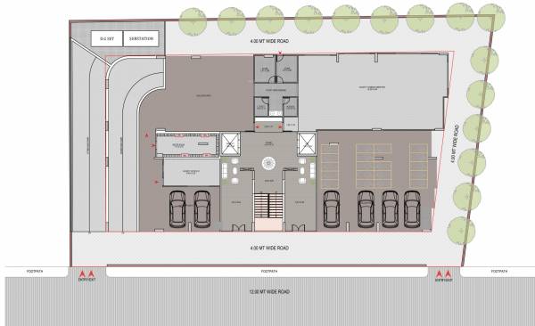  essence-51 Block A Cluster Plan For Ground Floor