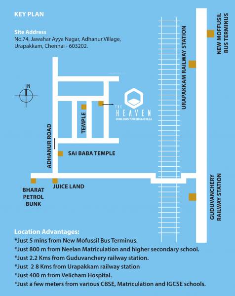  the-heaven Location Plan