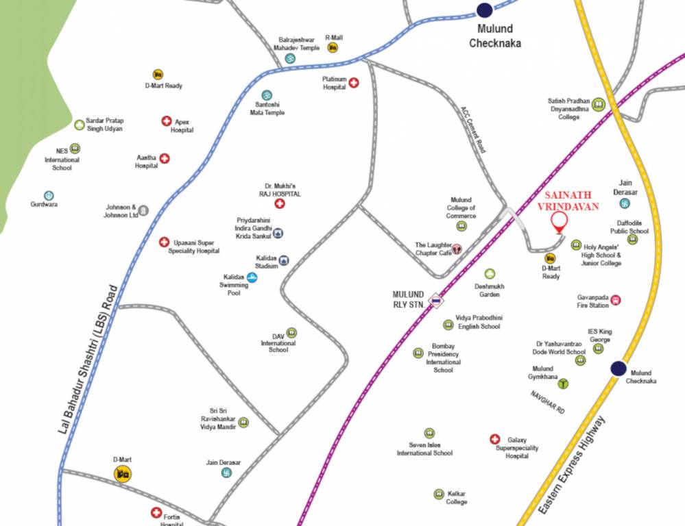  vrindavan Location Plan