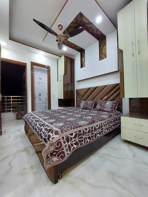  affordable floors in uttam nagar Bedroom