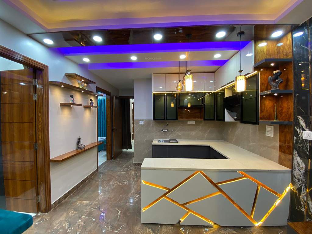  affordable floors in uttam nagar Kitchen
