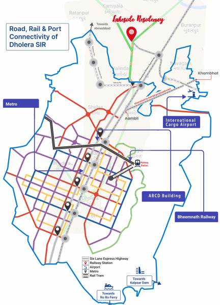  lakeside-residency Location Plan