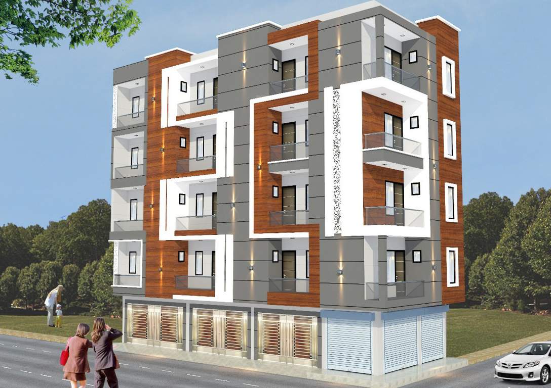  rudradev luxury floors Elevation