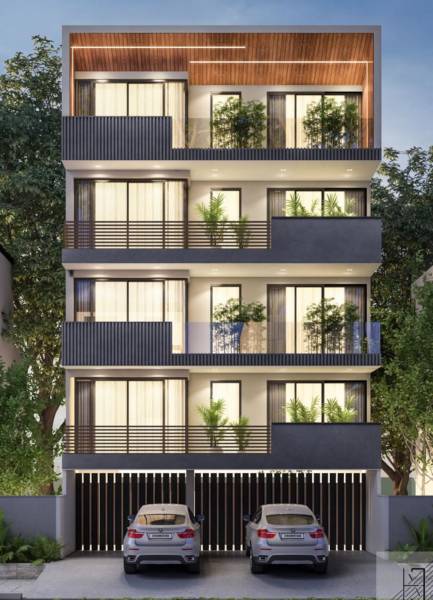 Elevation luxury-builder-floor-dlf-phase-4-7707 Elevation