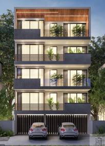 Elevation luxury-builder-floor Elevation