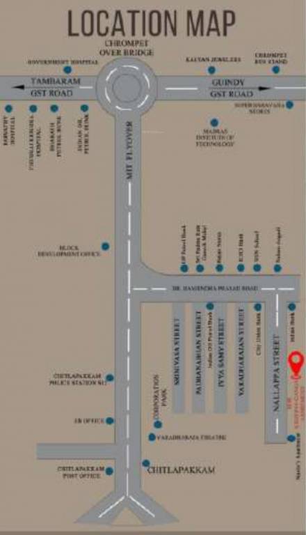  krishna ganga Location Plan