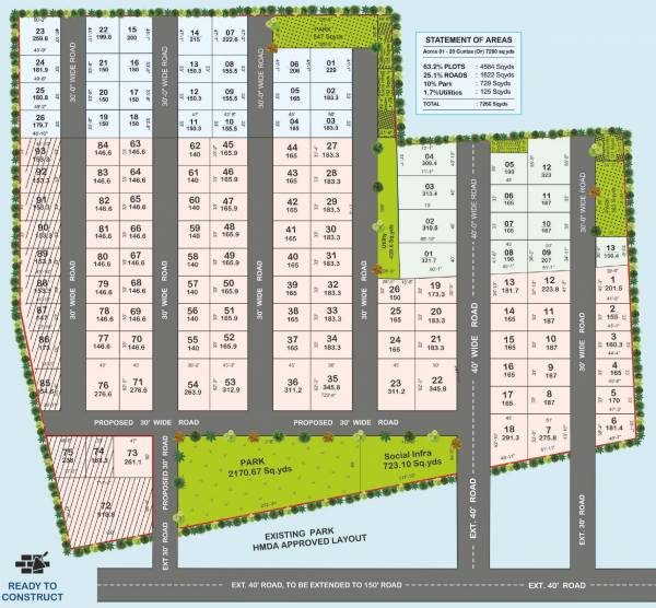  nasa-valley Layout Plan