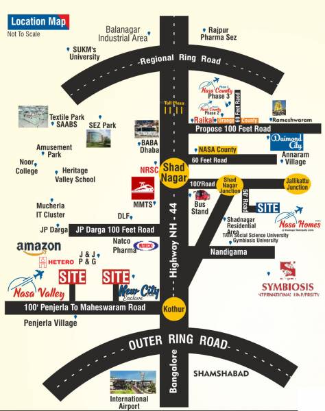  nasa-valley Location Plan