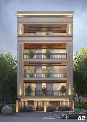 luxury-builder-floor-3 Elevation Elevation