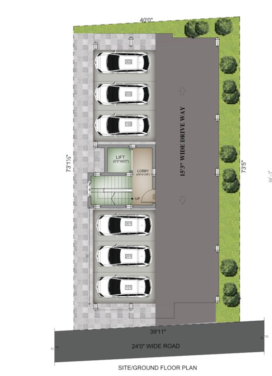 anugraha Anugraha Ground Floor Cluster Plan