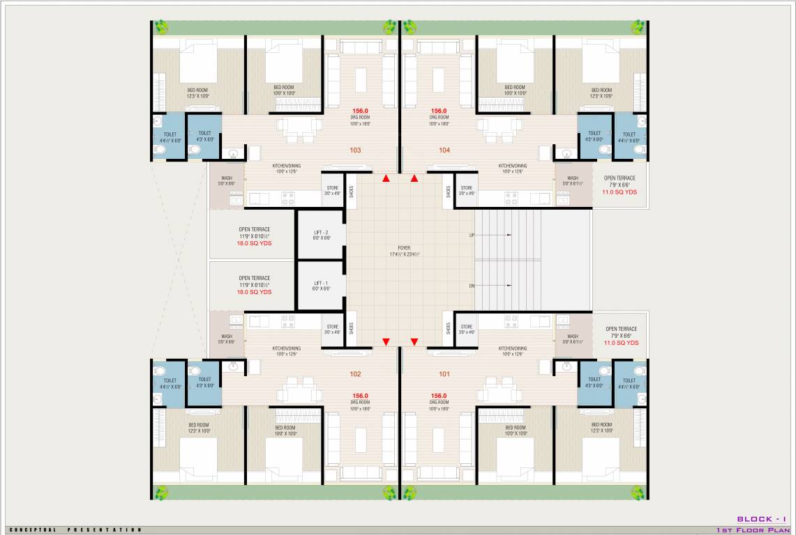  avdhesh Block G Cluster Plan