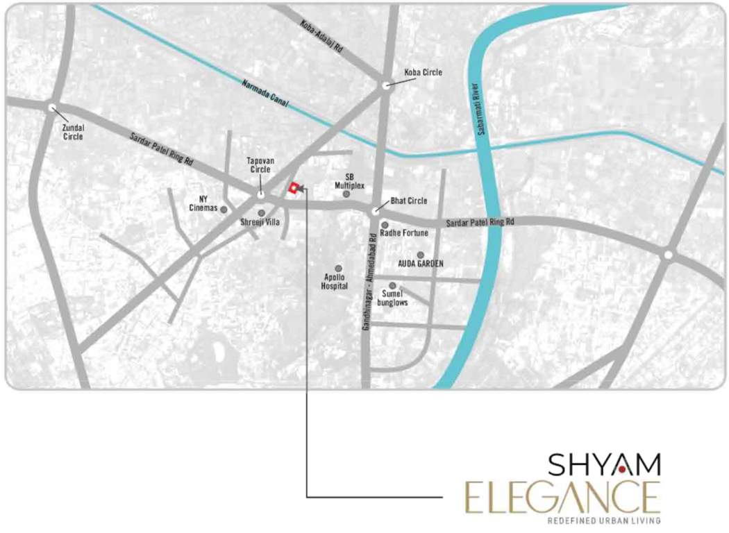  elegance Location Plan