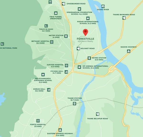  kolshet Location Plan