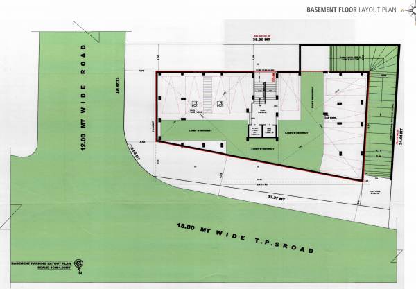  platinum Parshwa Platinum Basement Cluster Plan