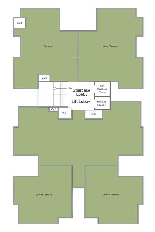  varniraj palk Block A Cluster Plan For Terrace Floor Plan