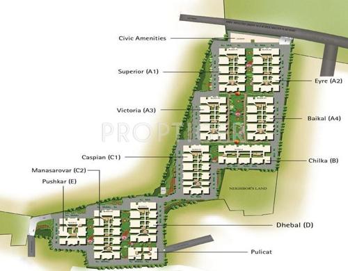  lake-front Images for Master Plan of Janapriya Lake Front