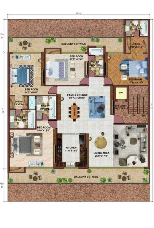  high end 460sq yd Swastik High End 460SQ YD Cluster Plan