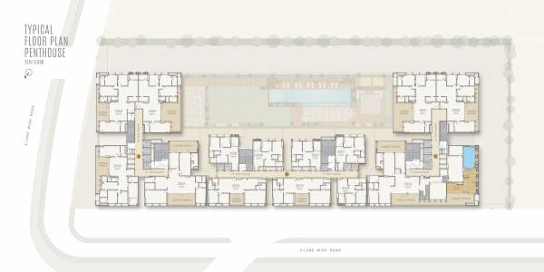  north-sky Block A Cluster Plan
