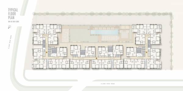  north-sky Block A Cluster Plan
