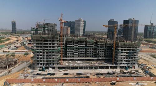  north-sky Block B Construction Status July-25