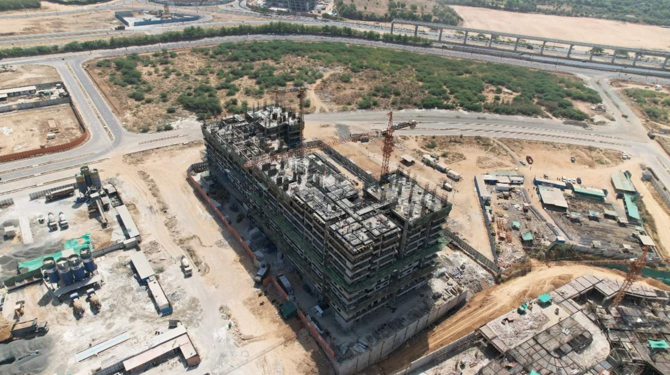 north sky Block C Construction Status July 25