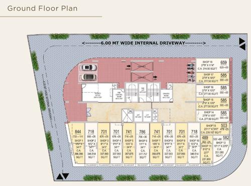  nisarg-aura Nisarg Aura Ground Cluster Plan