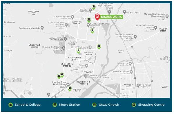  nisarg-aura Location Plan