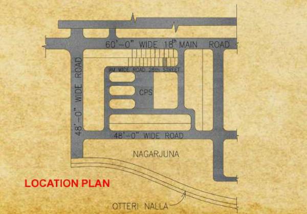  kambar-apartment Location Plan