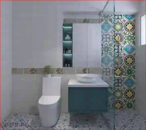  kambar-apartment Bathroom