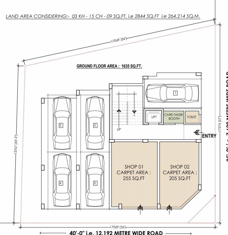  heritage Parking Tower 1 Cluster Plan
