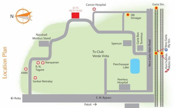  heritage Location Plan