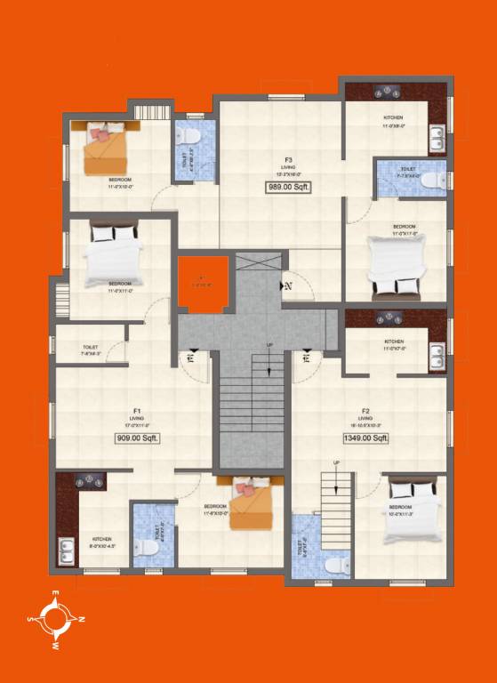 sri balaji Sri Balaji Cluster Plan for 1st Floor