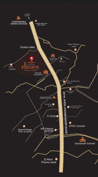  pushpanjali-residency Location Plan